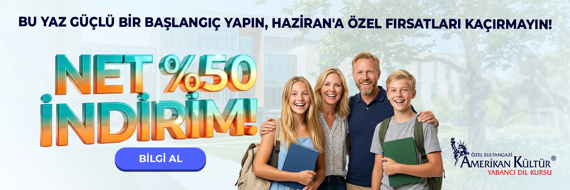 Haziran'a Özel Fırsatları Kaçırmayın! Net %50 İndirim!